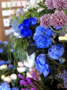 ブルーの花