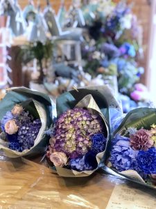 ブルーの花