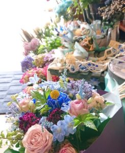 ブルーの花